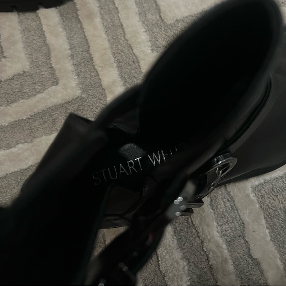 STUART WEITZMAN Buckle Fastening Leather Ankle Boots - Picture 7 of 8